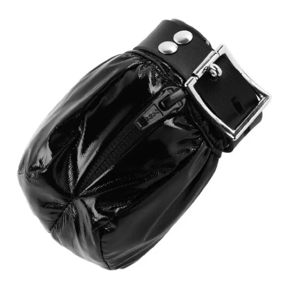 Patent Leather Buckle Bulge Pouch Cox Underwear Adult - Picture 4 of 4
